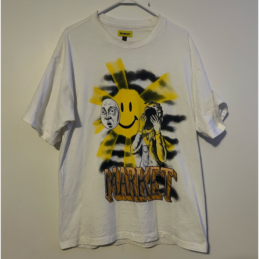 Market sunshine smile t shirt